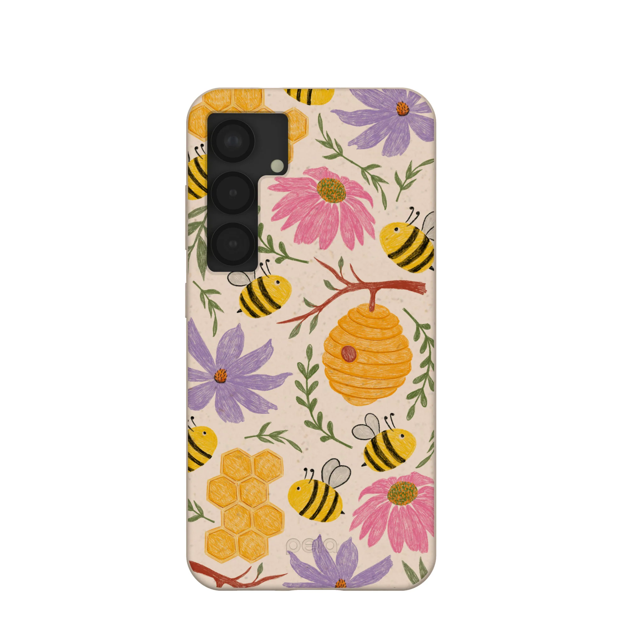 Seashell Bee Life Samsung Galaxy S25 Case