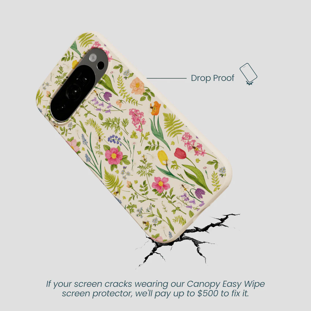 Seashell Bee Meadow Google Pixel 10/10 Pro Case - Image 5