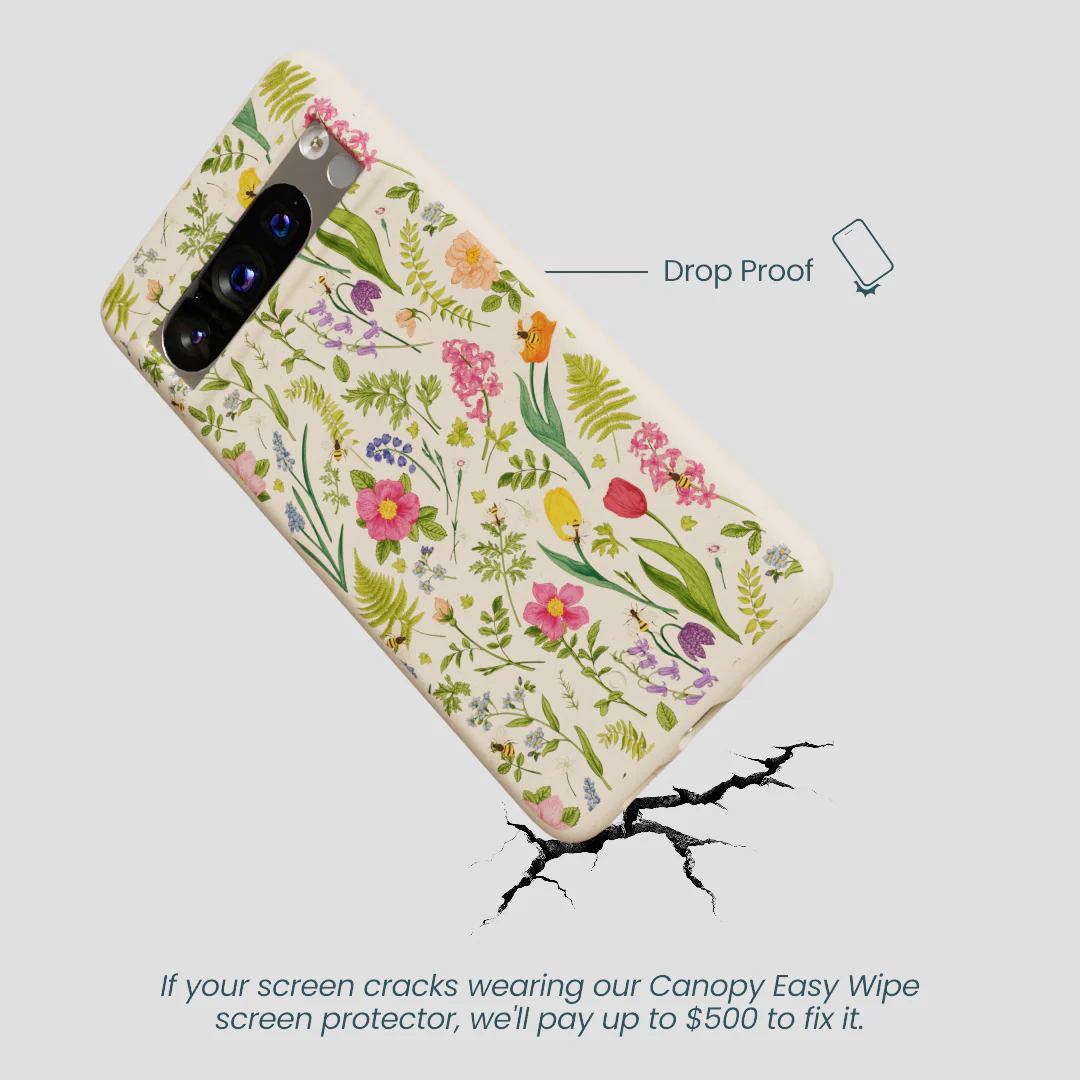 Seashell Bee Meadow Google Pixel 8 Pro Case - Image 4