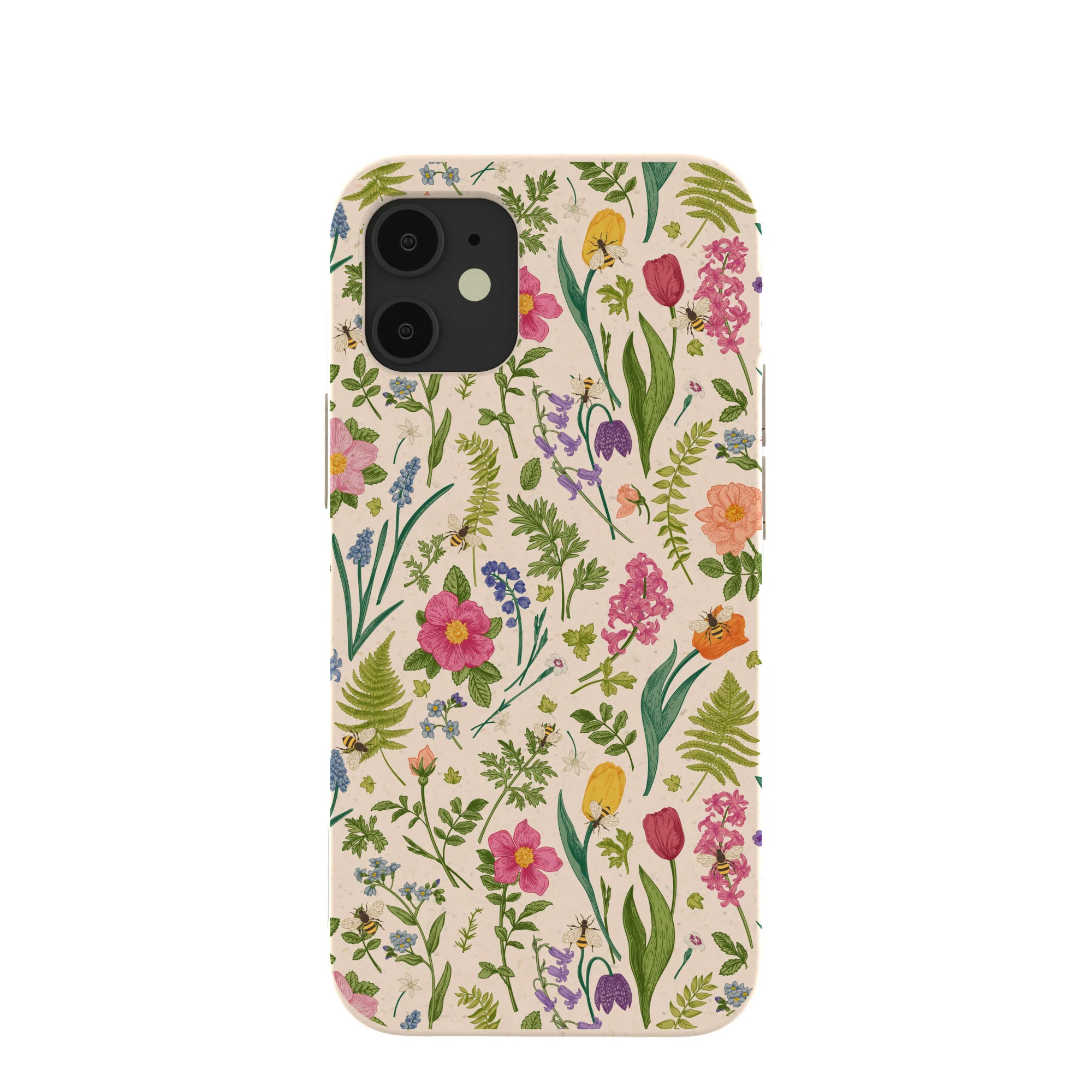 Seashell Bee Meadow iPhone 12 Mini Case