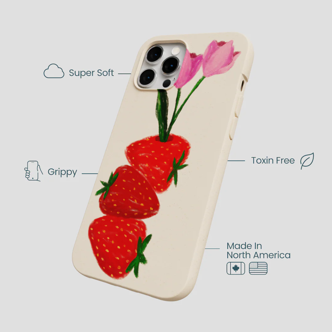 Seashell Berry Bloom iPhone 12 Pro Max Case - Image 4