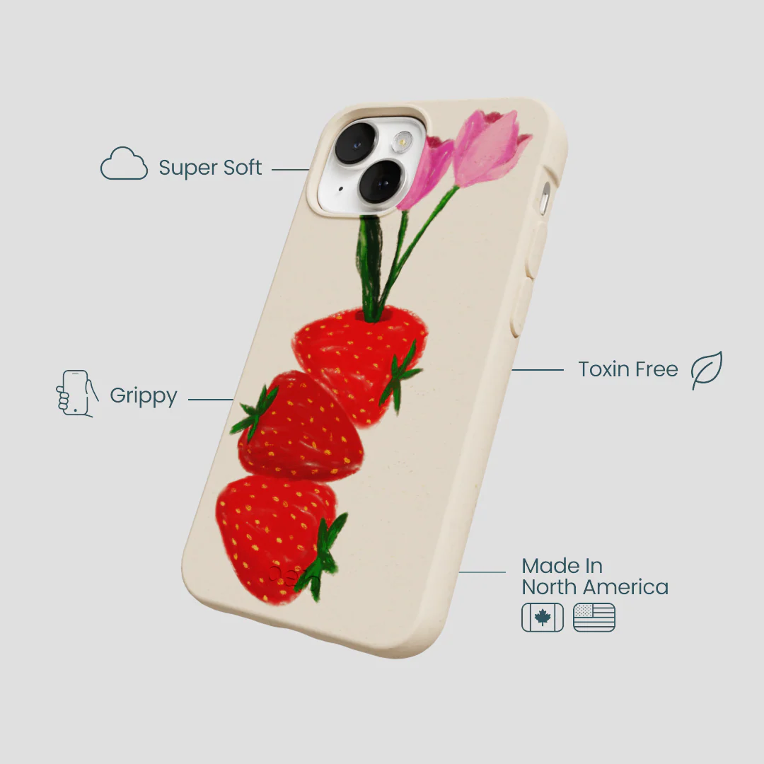 Seashell Berry Bloom iPhone 13 Case - Image 4