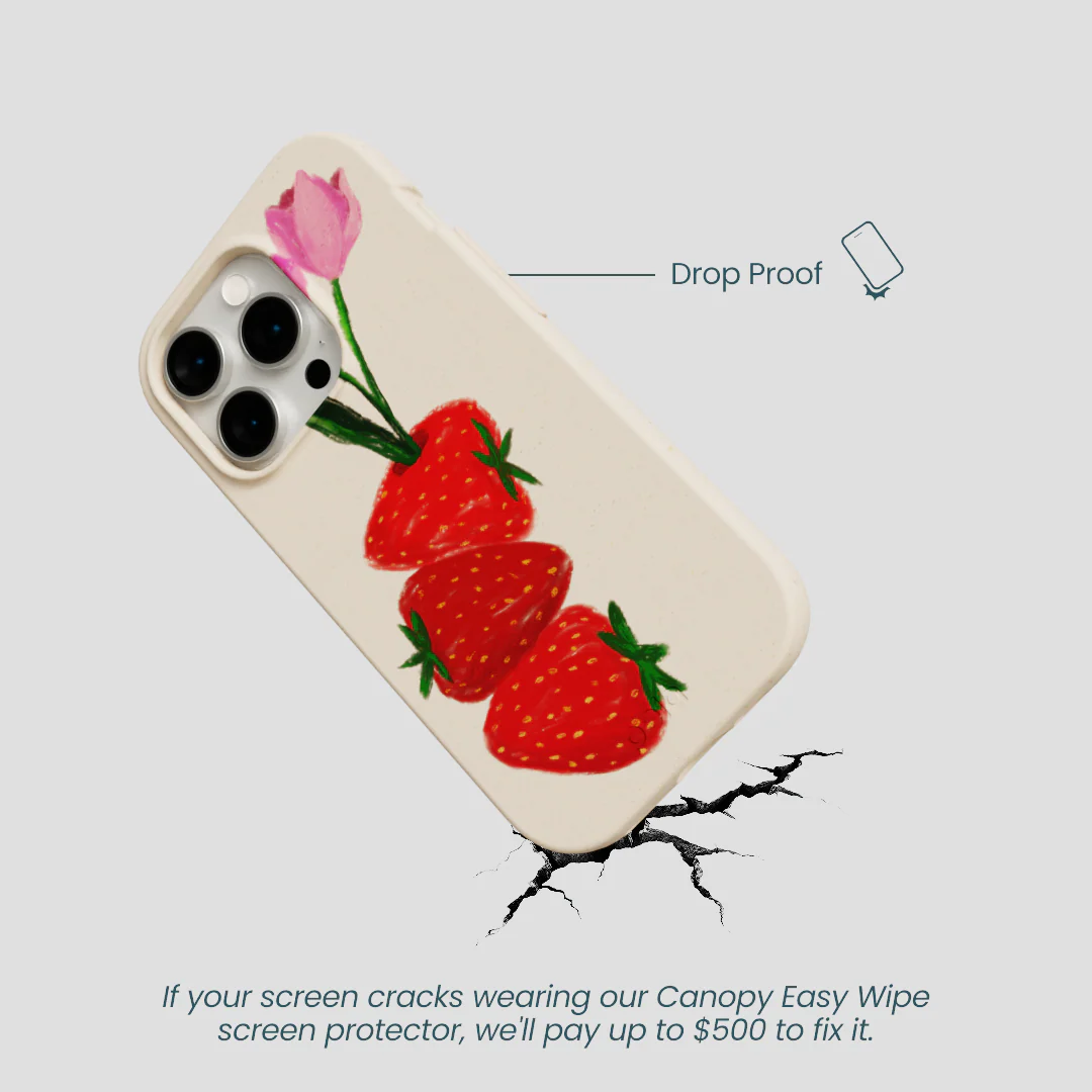 Seashell Berry Bloom iPhone 14 Pro Case - Image 5