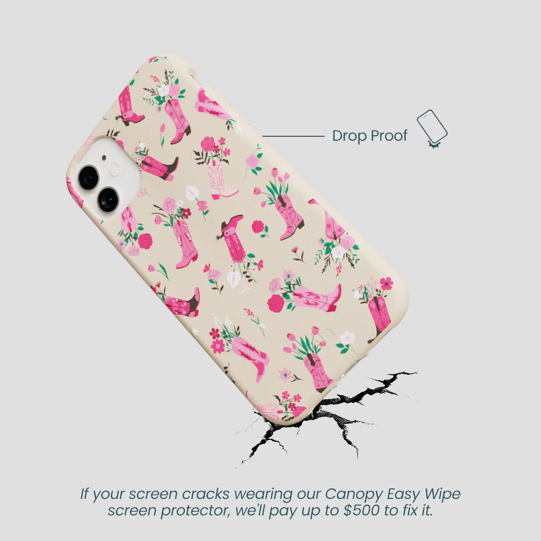 Seashell Boots N Flowers iPhone 11 Case - Image 5