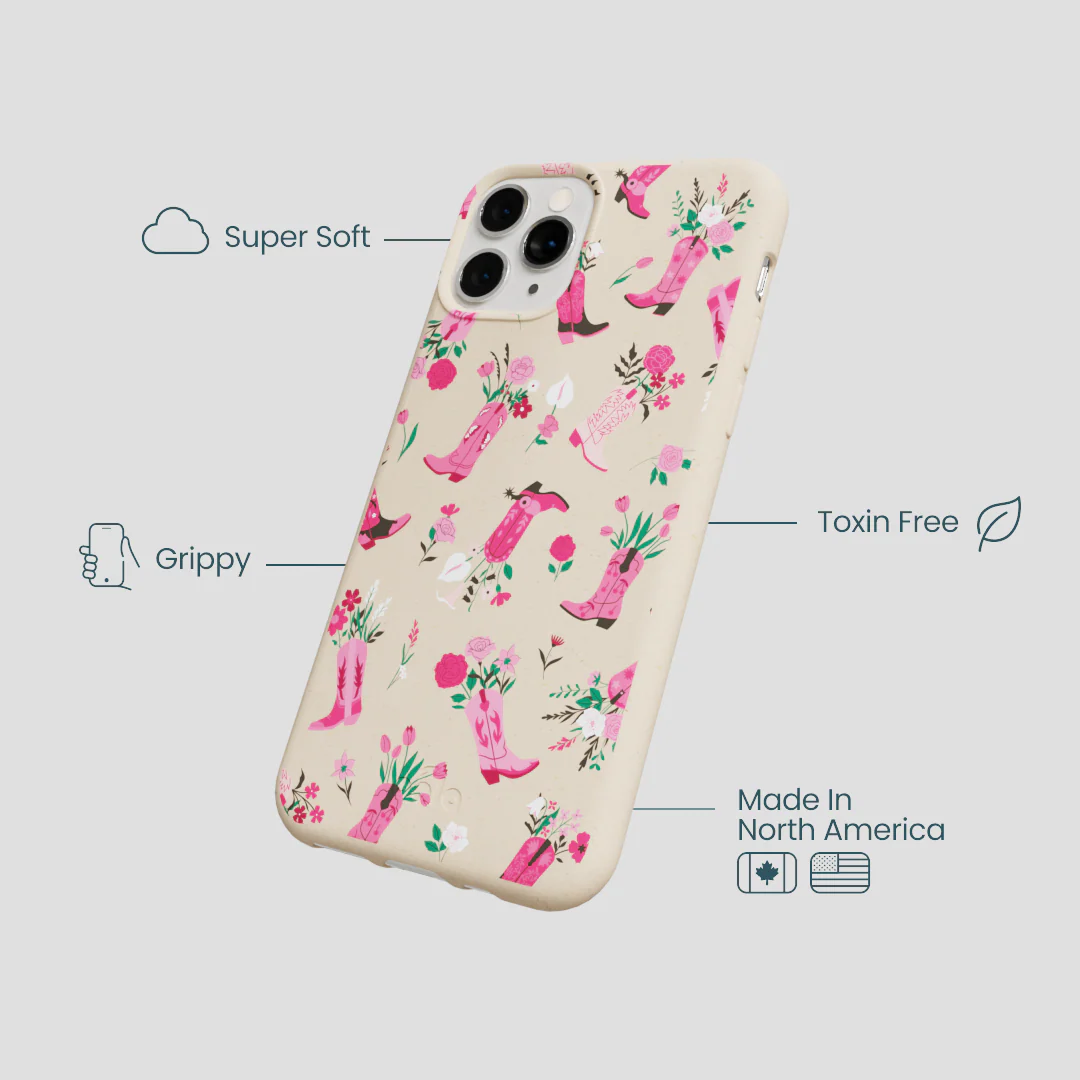 Seashell Boots N Flowers iPhone 11 Pro Case - Image 4