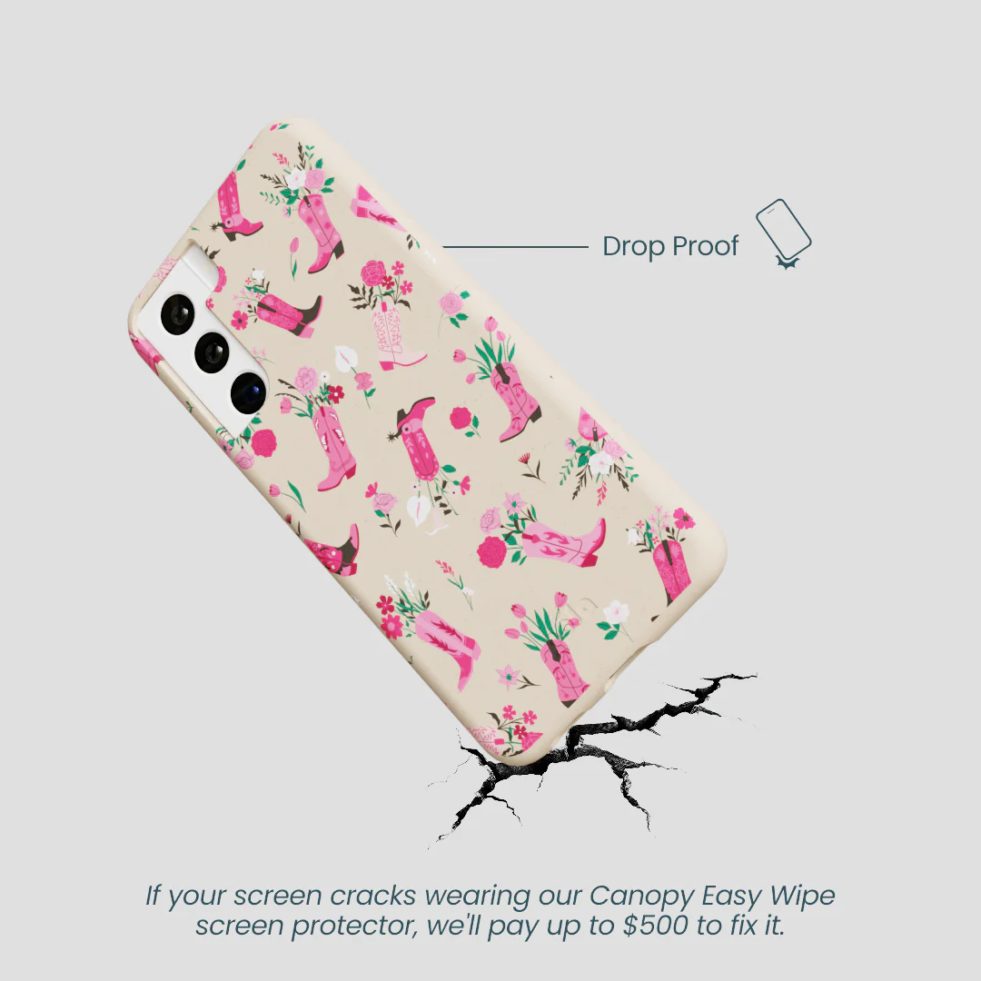 Seashell Boots N Flowers Samsung Galaxy S21 Case - Image 5