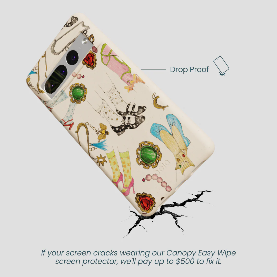 Seashell Brooch Parade Google Pixel 7 Pro Case - Image 4