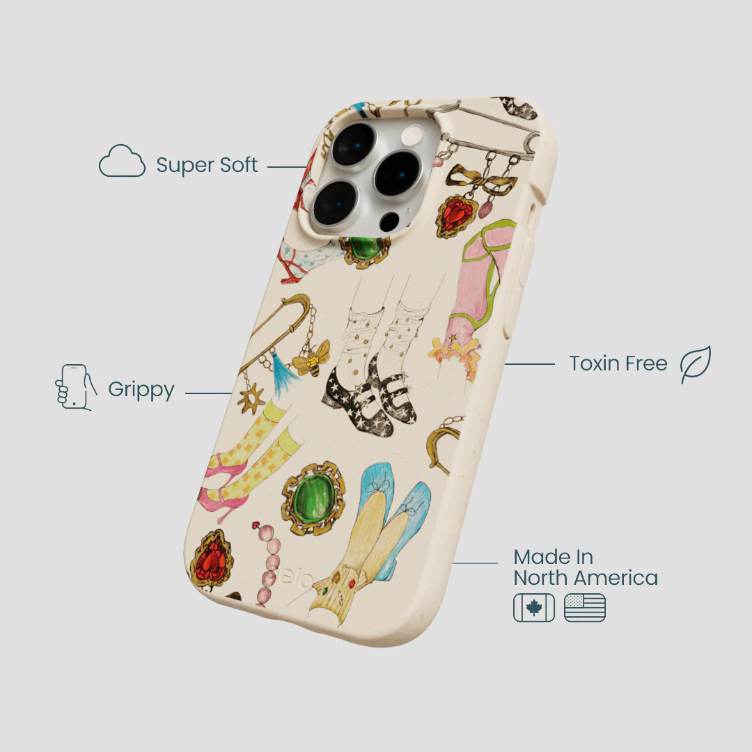 Seashell Brooch Parade iPhone 15 Pro Case - Image 4
