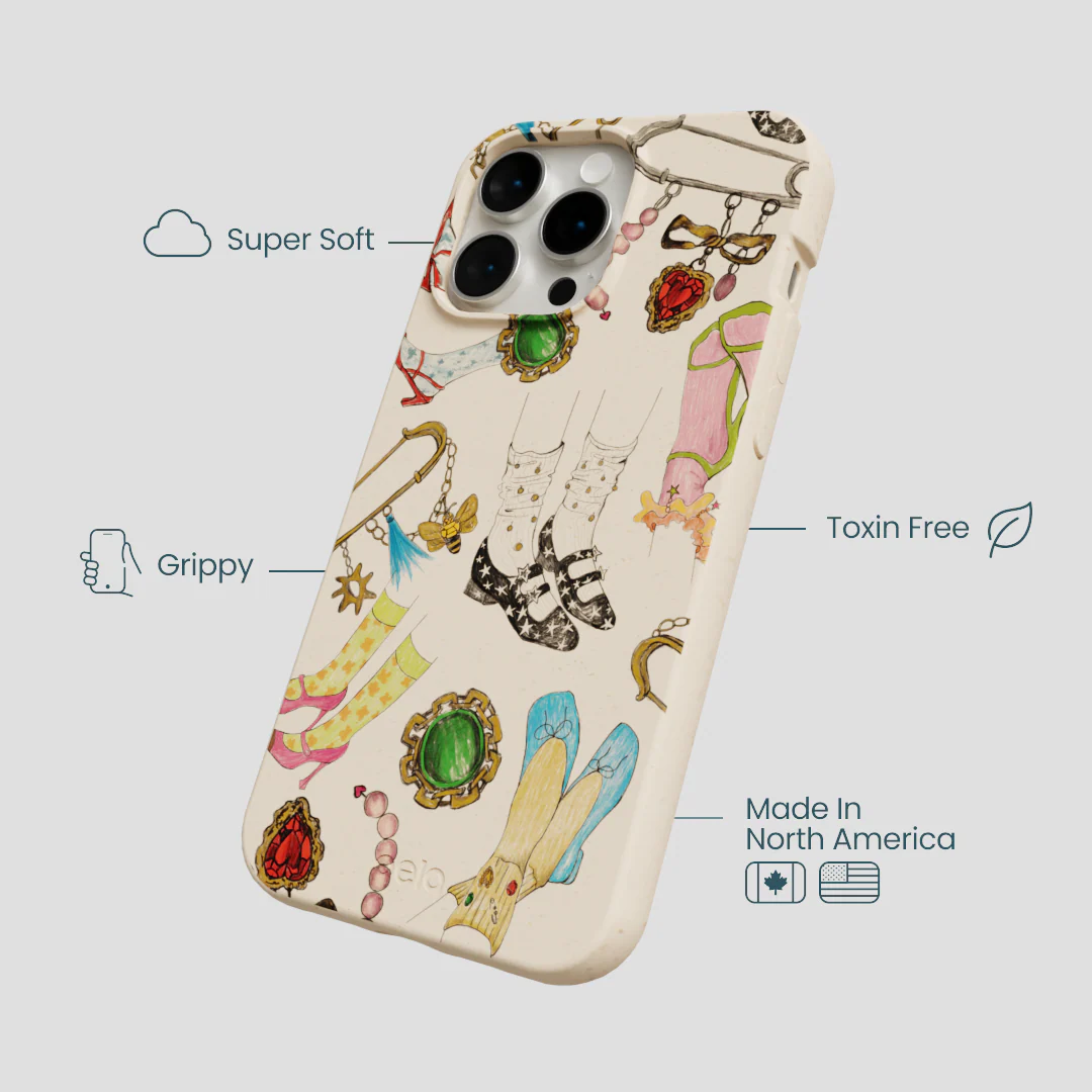 Seashell Brooch Parade iPhone 15 Pro Max Case - Image 4
