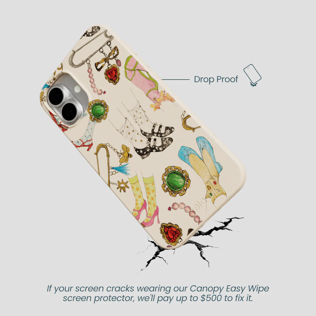 Seashell Brooch Parade iPhone 16 Plus Case - Image 5