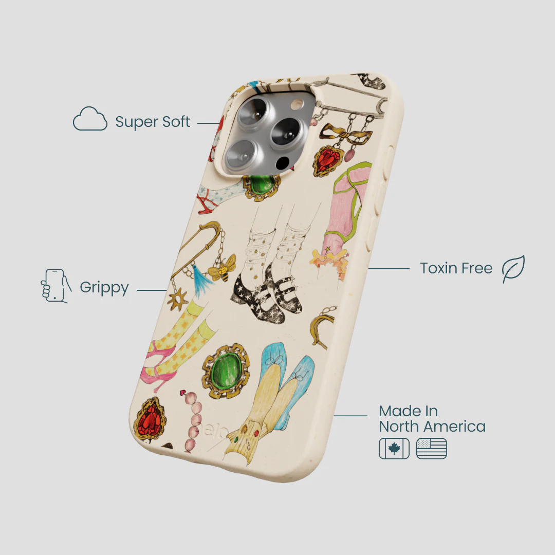 Seashell Brooch Parade iPhone 16 Pro Case - Image 4