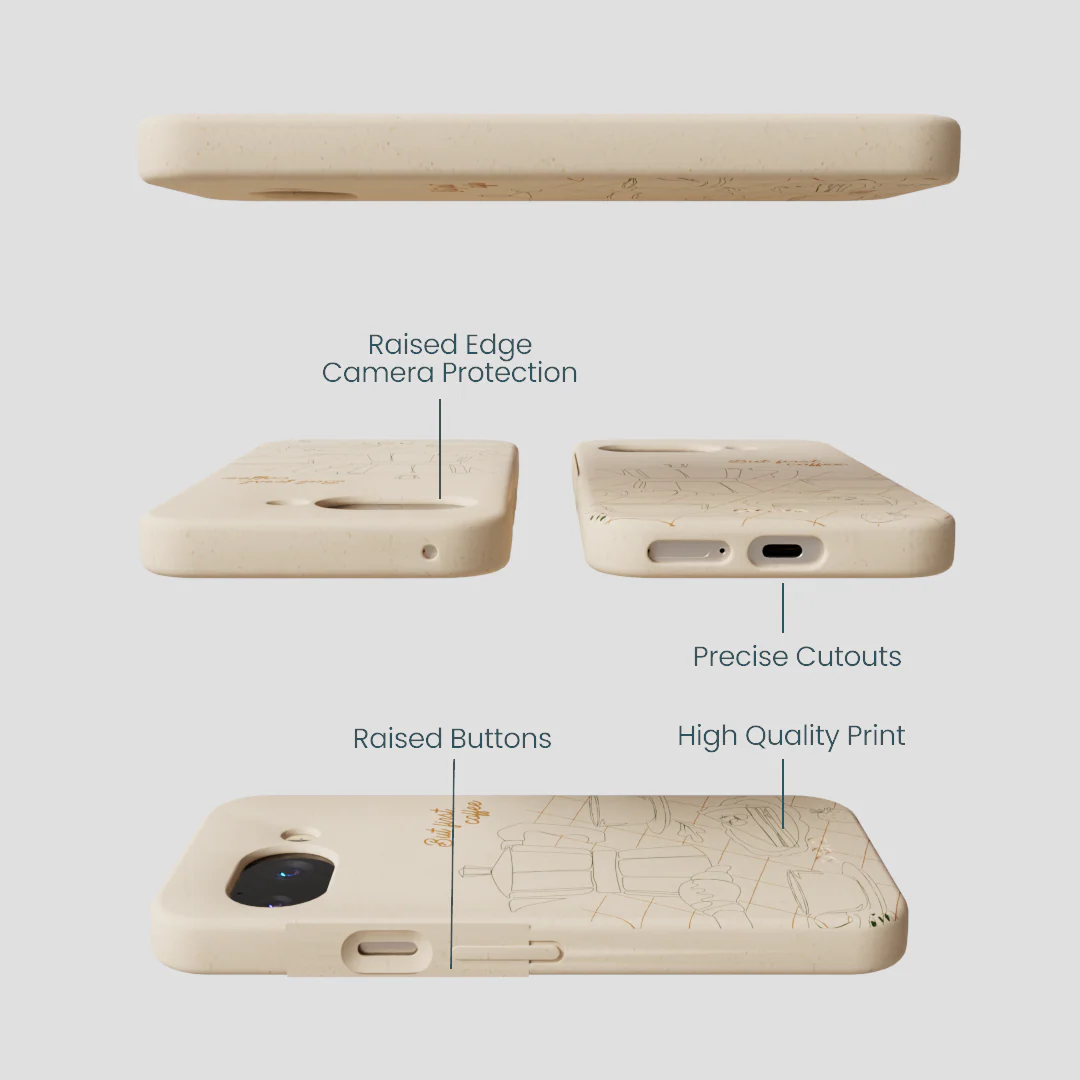 Seashell But First Google Pixel 9a Case - Image 2
