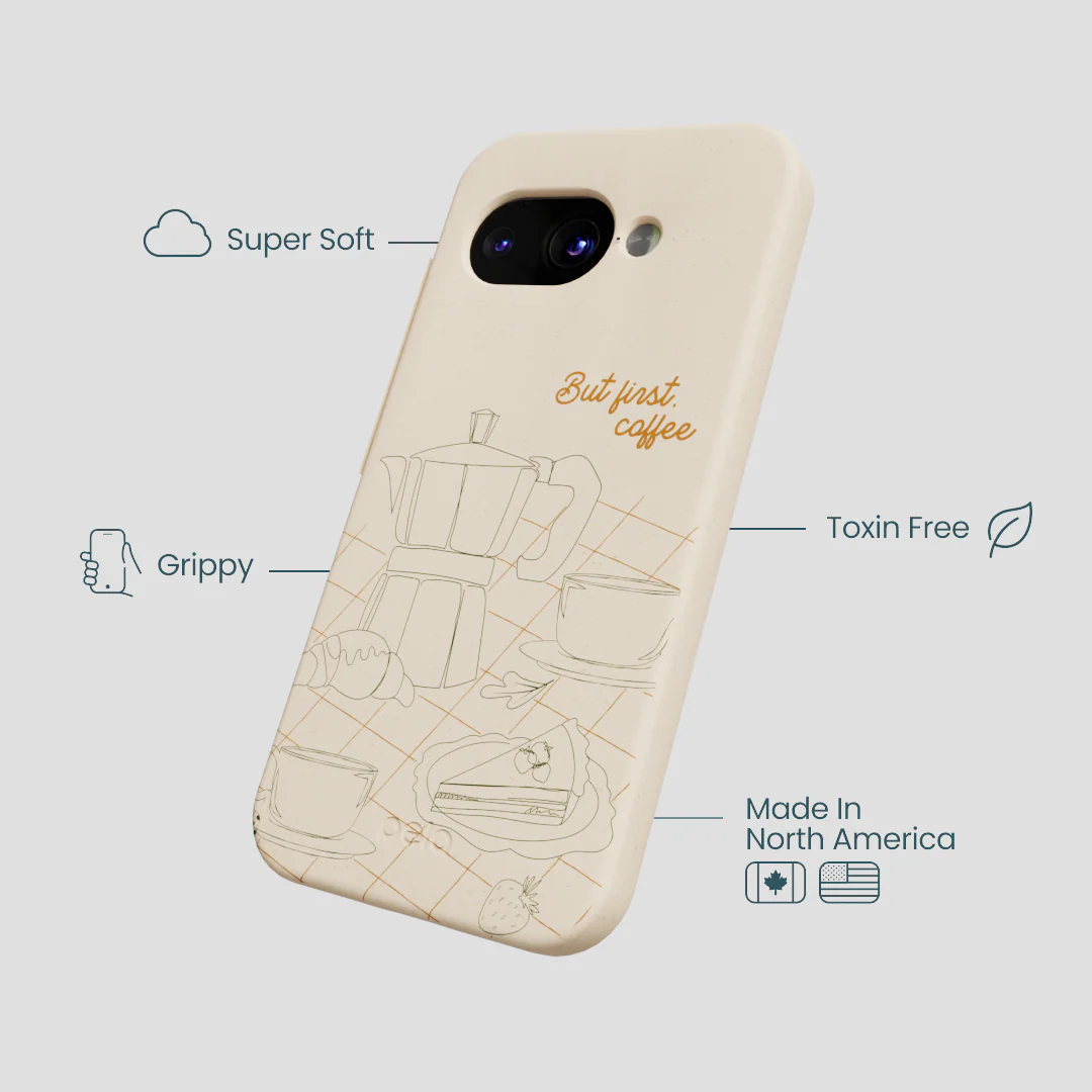 Seashell But First Google Pixel 9a Case - Image 3