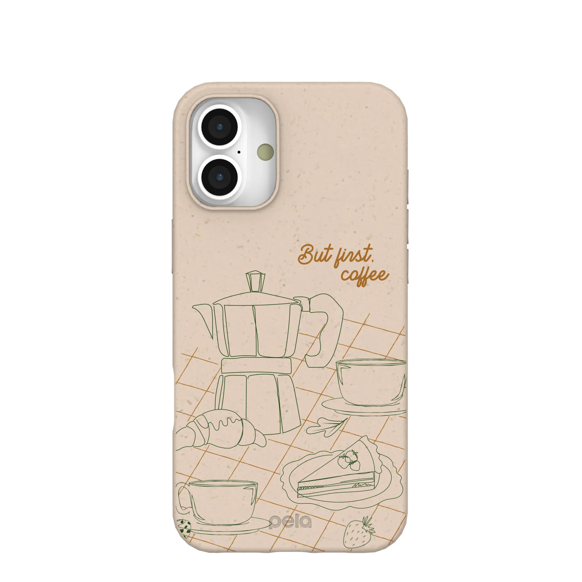 Seashell But First iPhone 16 Plus Case
