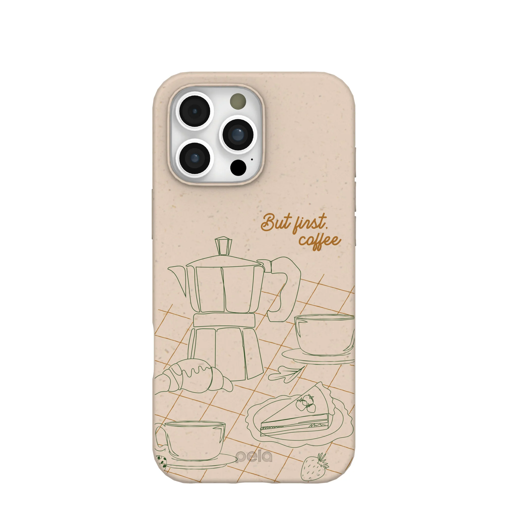 Seashell But First iPhone 16 Pro Max Case