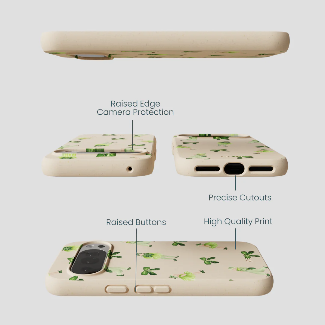Seashell Cabbage Kids Google Pixel 10/10 Pro Case - Image 3