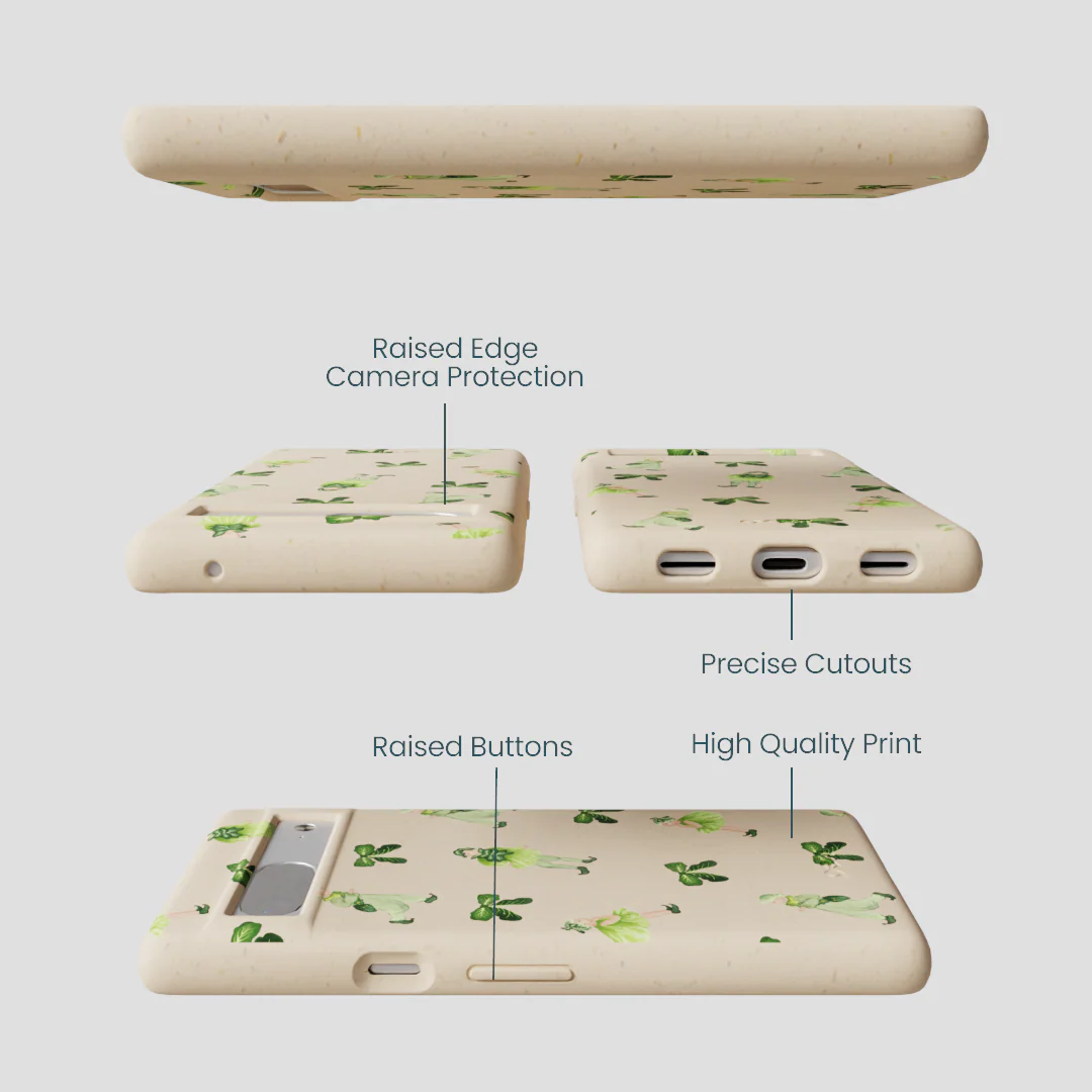 Seashell Cabbage Kids Google Pixel 7 Case - Image 3