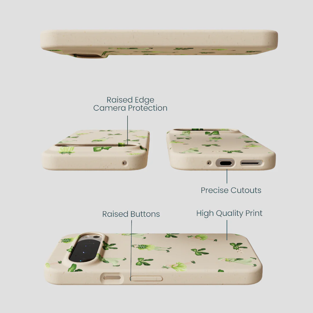 Seashell Cabbage Kids Google Pixel 9/9 Pro Case - Image 3