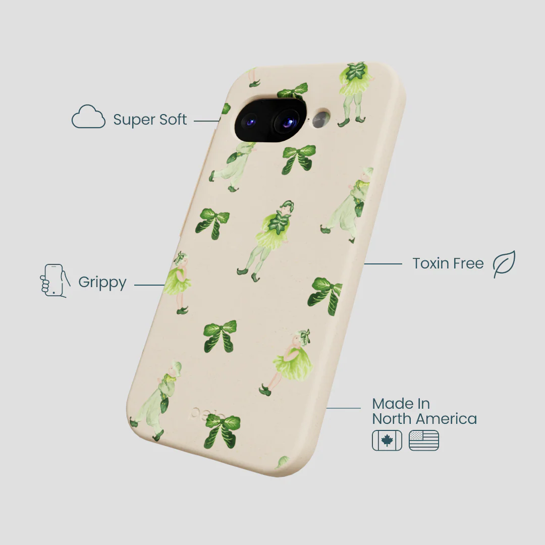 Seashell Cabbage Kids Google Pixel 9a Case - Image 4