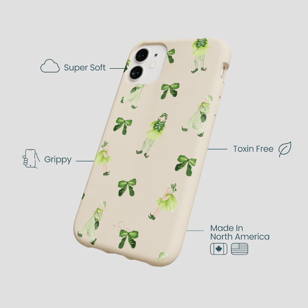 Seashell Cabbage Kids iPhone 11 Case - Image 4