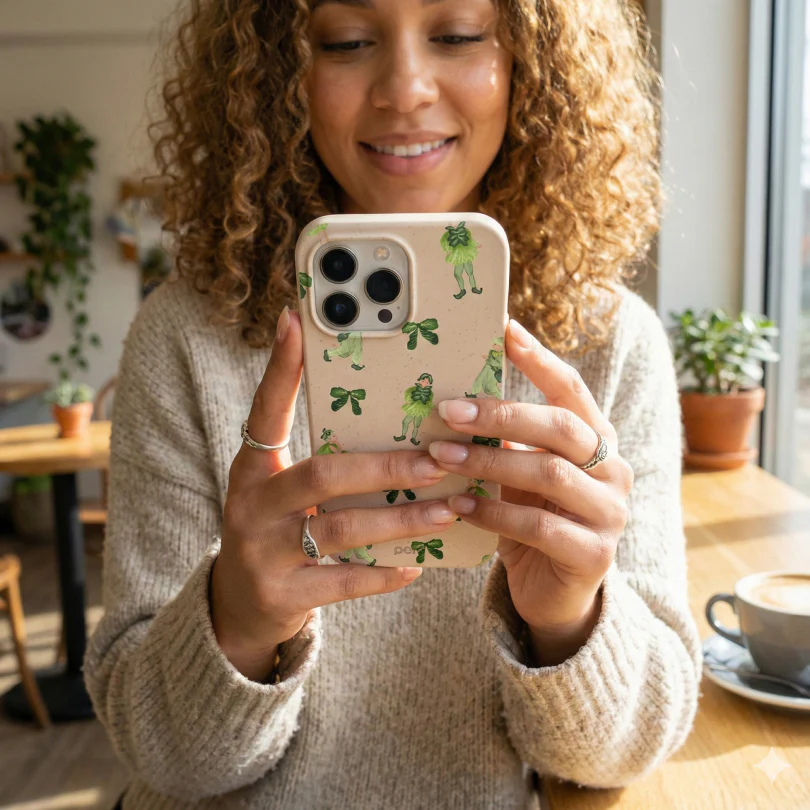 Seashell Cabbage Kids iPhone 11 Case - Image 6