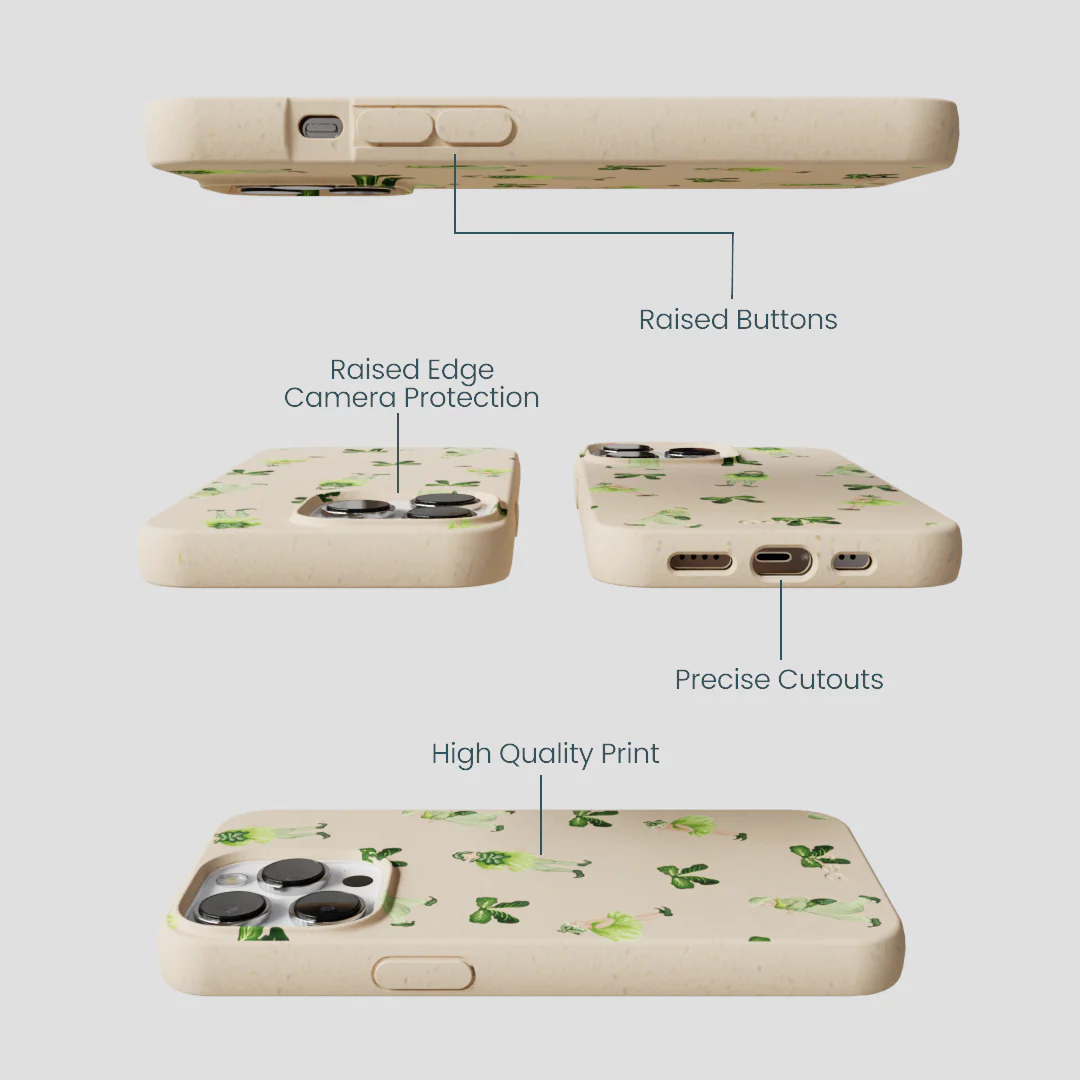 Seashell Cabbage Kids iPhone 13 Pro Case - Image 3