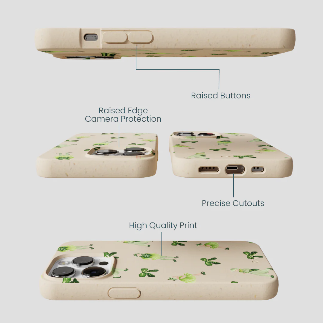 Seashell Cabbage Kids iPhone 13 Pro Max Case - Image 3
