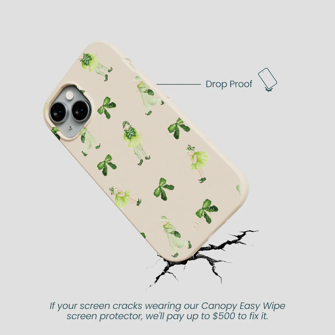 Seashell Cabbage Kids iPhone 15 Case - Image 5
