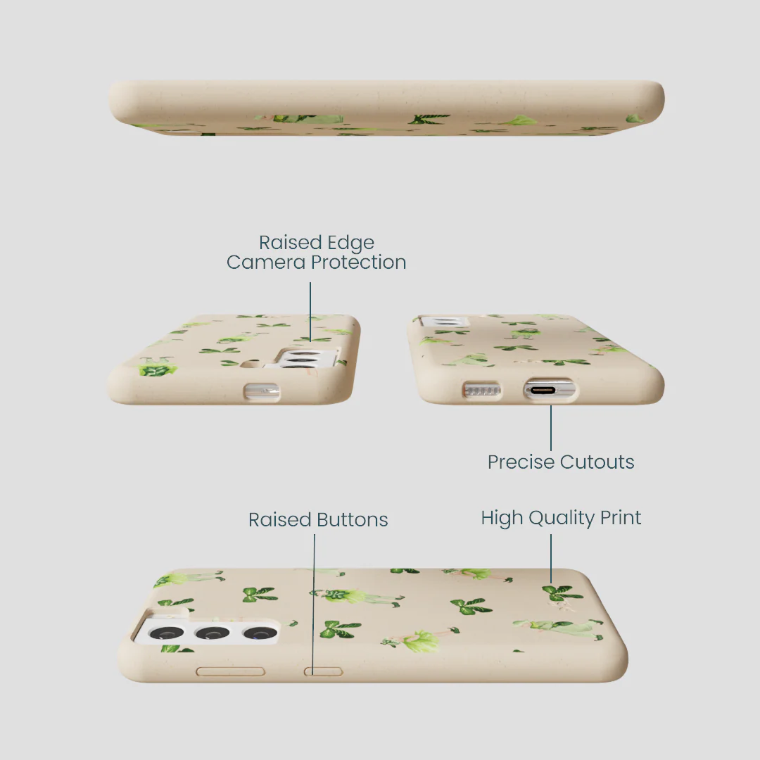 Seashell Cabbage Kids Samsung Galaxy S22 Case - Image 3