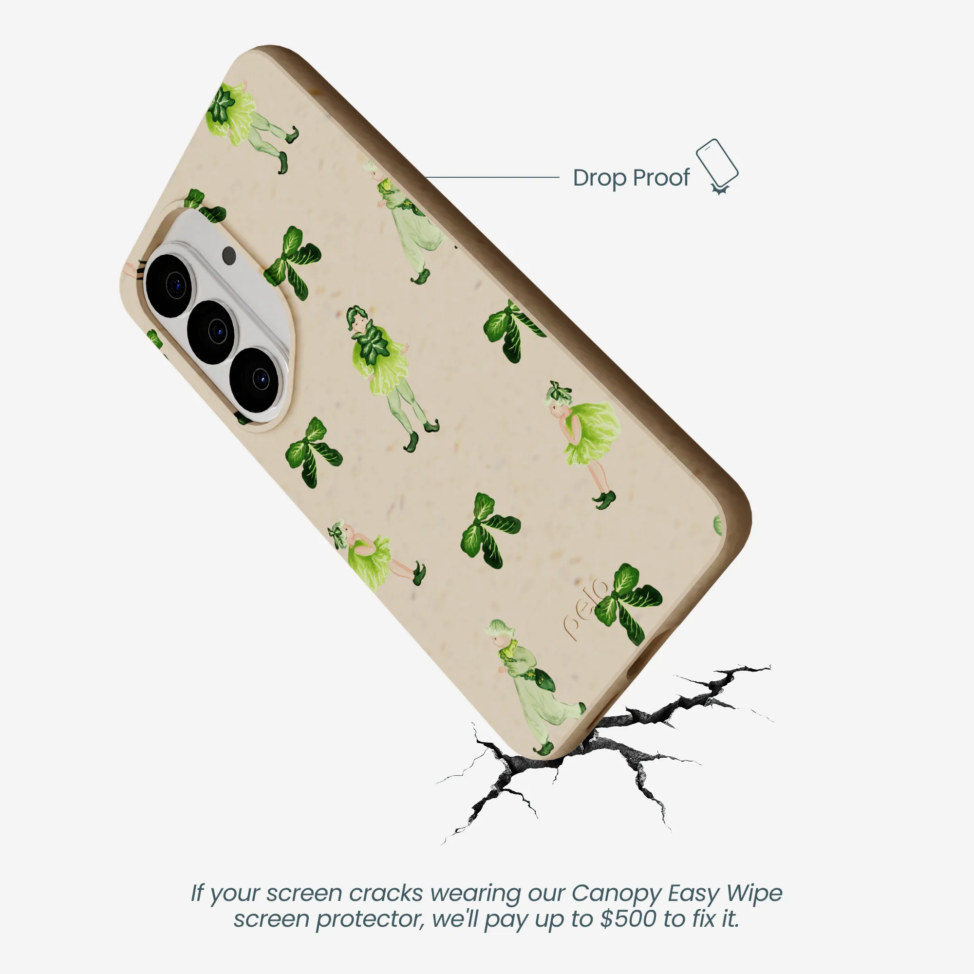 Seashell Cabbage Kids Samsung Galaxy S26 Case - Image 4