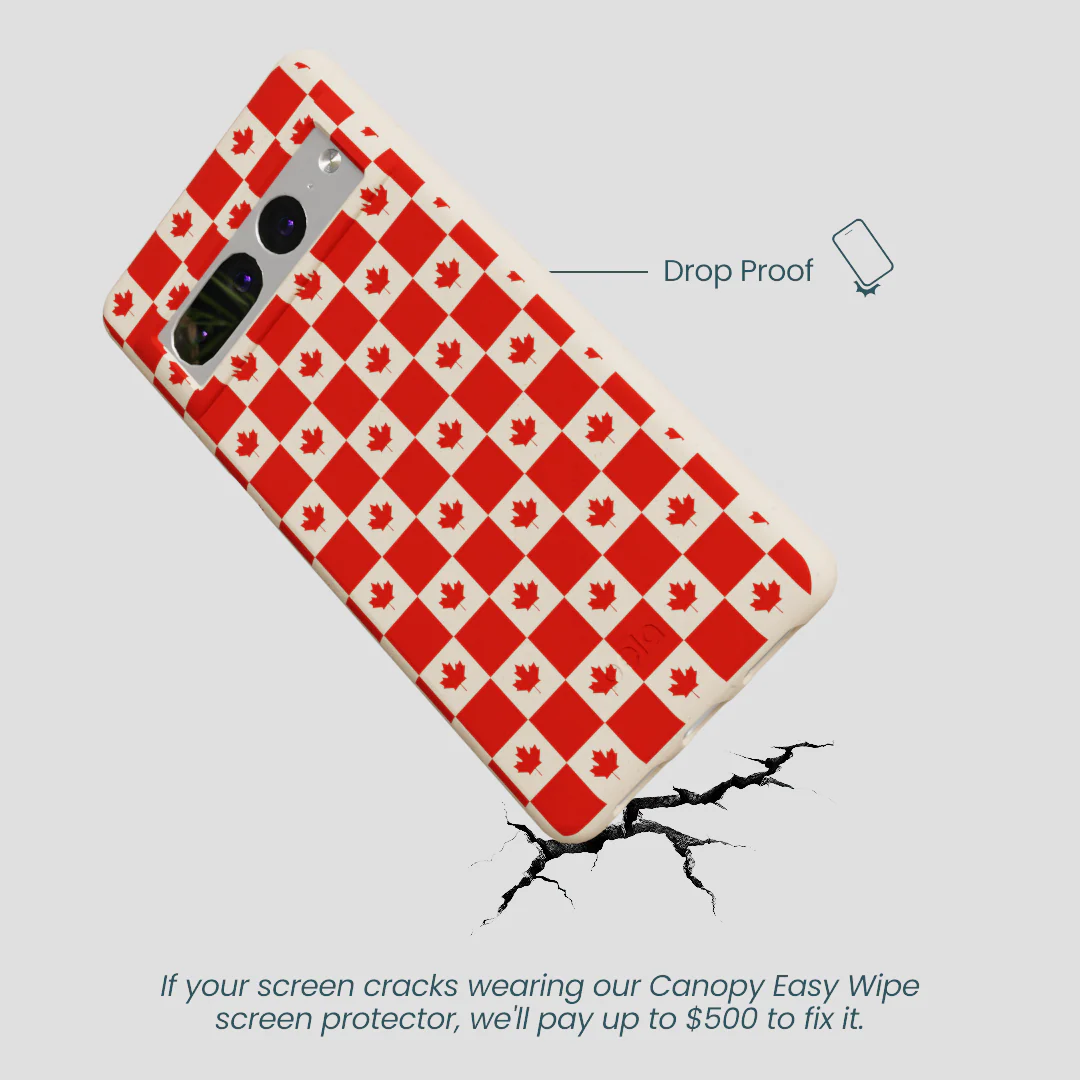 Seashell Canadian Flag Google Pixel 7 Pro Case - Image 5