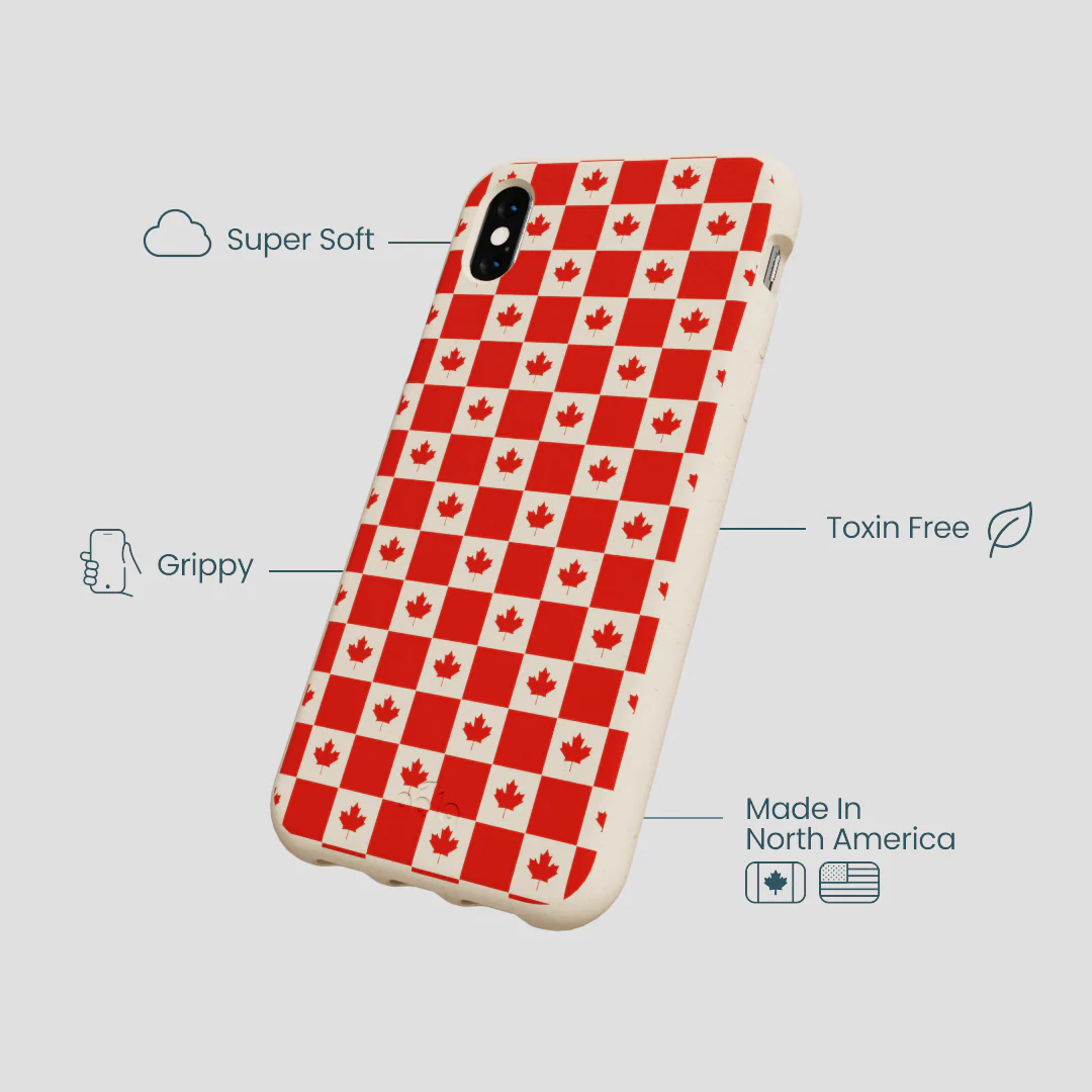 Seashell Canadian Flag iPhone XR Case - Image 4