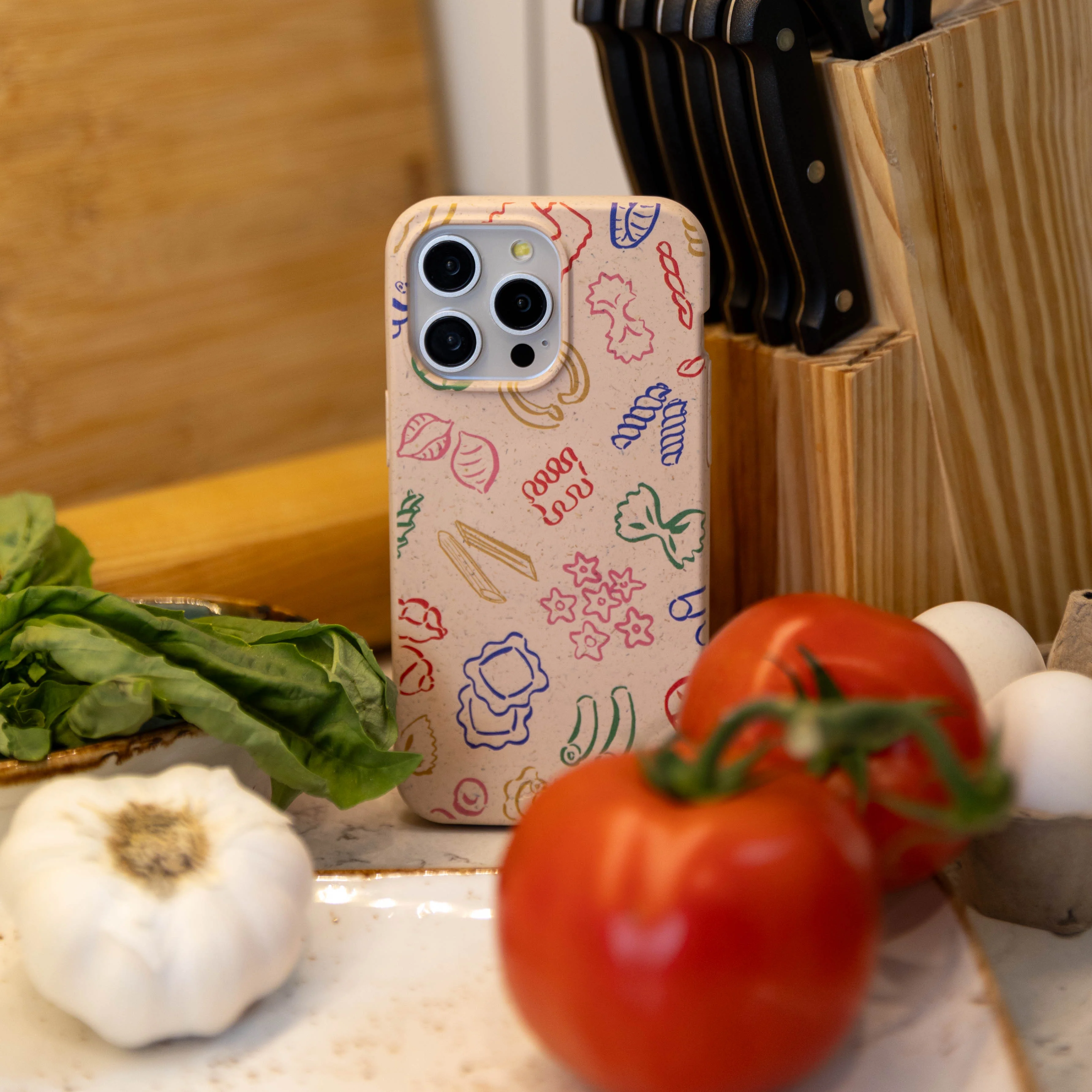 Seashell Carbs Google Pixel 8 Case - Image 2