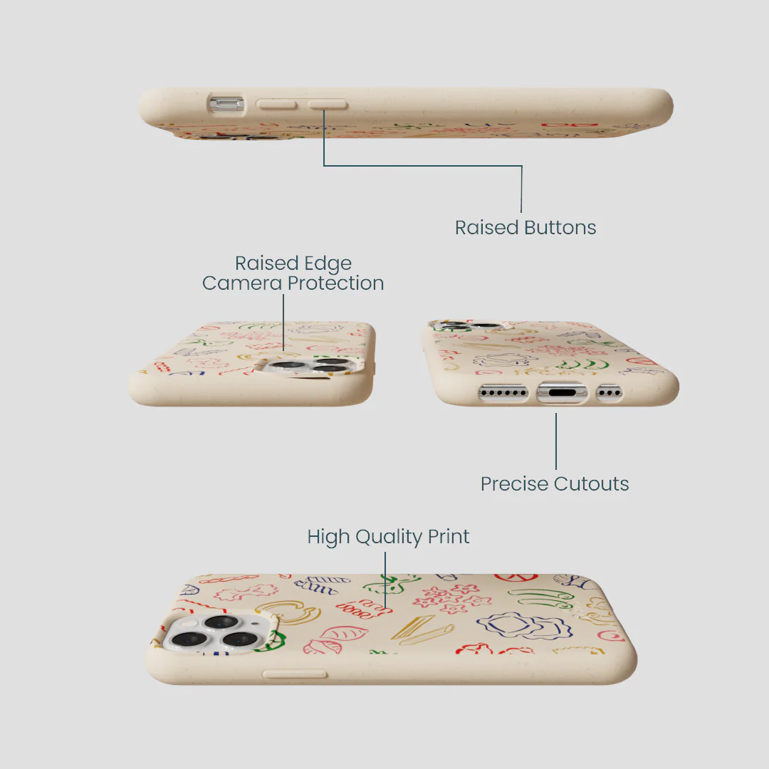 Seashell Carbs iPhone 11 Pro Case - Image 3