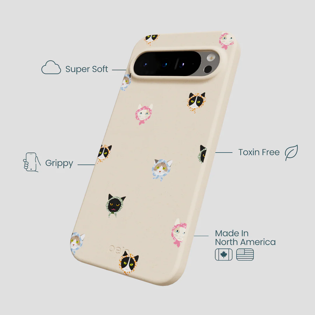 Seashell Cat Couture Google Pixel 9 Pro XL Case - Image 3