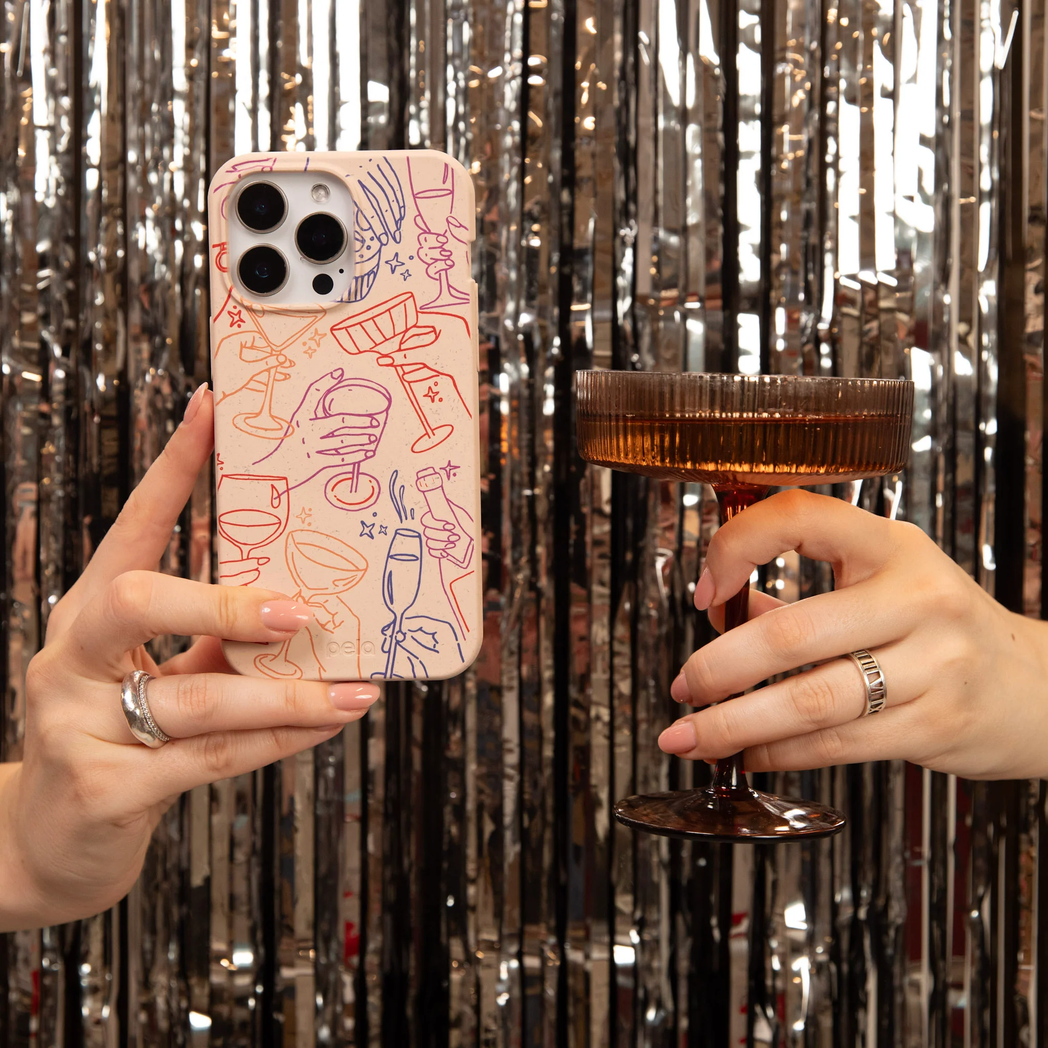 Seashell Cheers Club Google Pixel 6a Case - Image 6