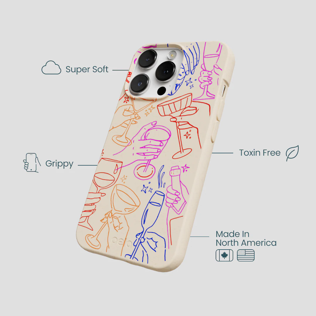 Seashell Cheers Club iPhone 13 Pro Case - Image 4