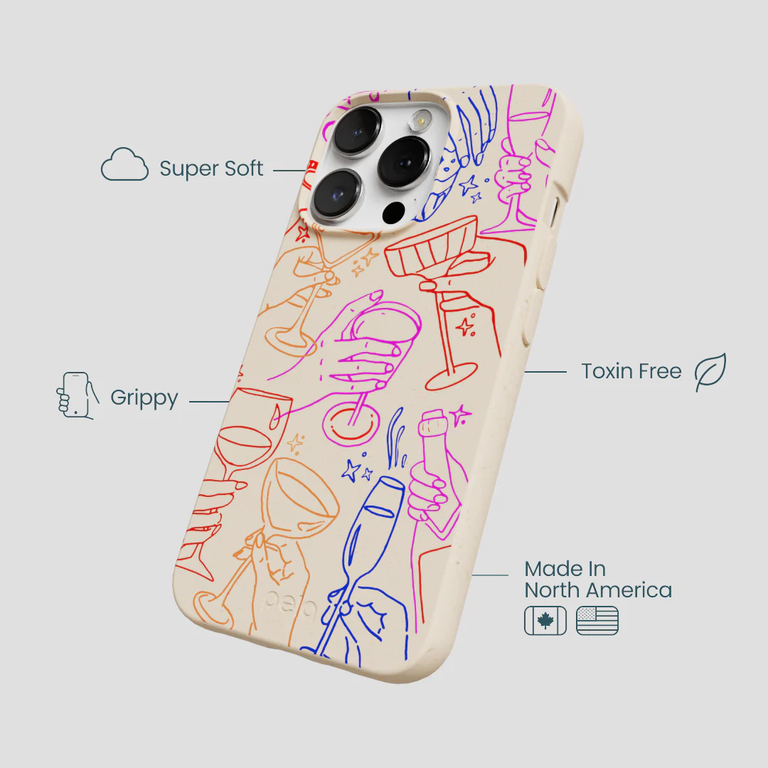 Seashell Cheers Club iPhone 13 Pro Max Case - Image 4