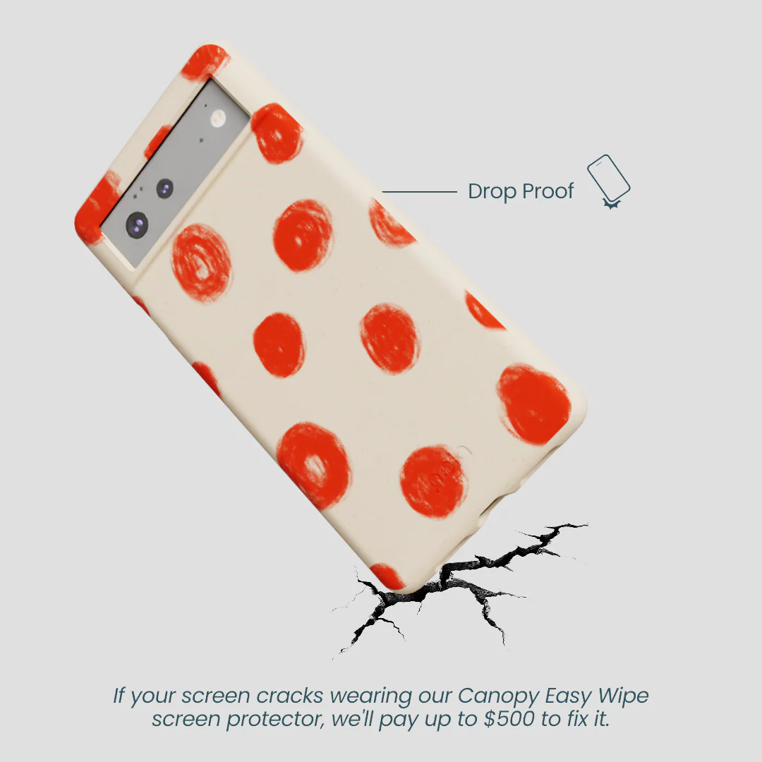Seashell Cheery Dots Google Pixel 6a Case - Image 5