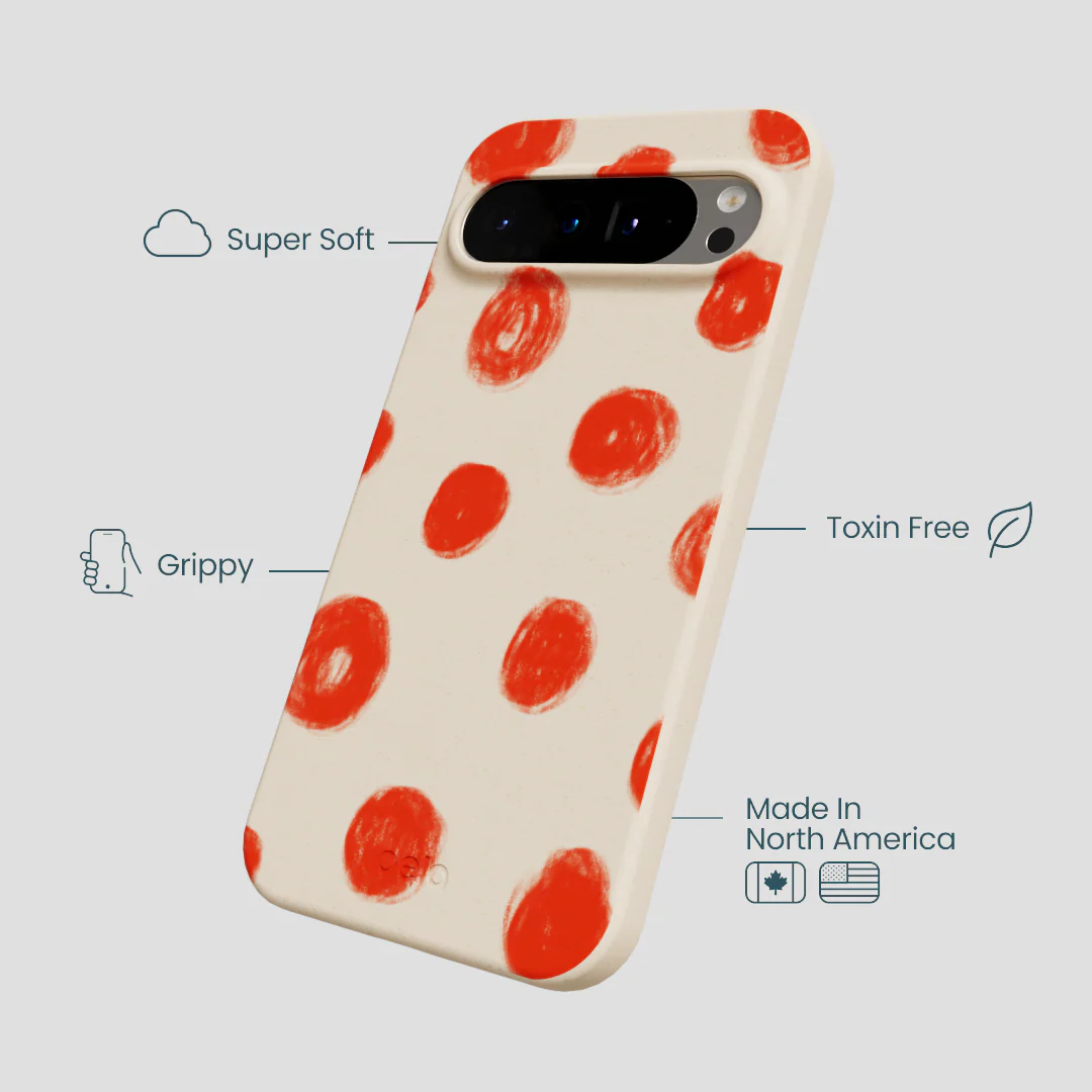 Seashell Cheery Dots Google Pixel 9 Pro XL Case - Image 4