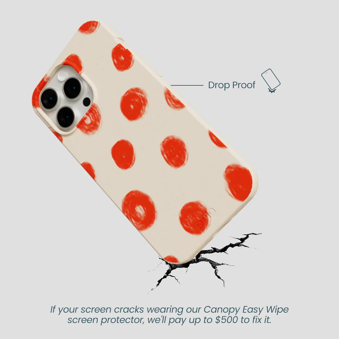 Seashell Cheery Dots iPhone 14 Pro Max Case - Image 5