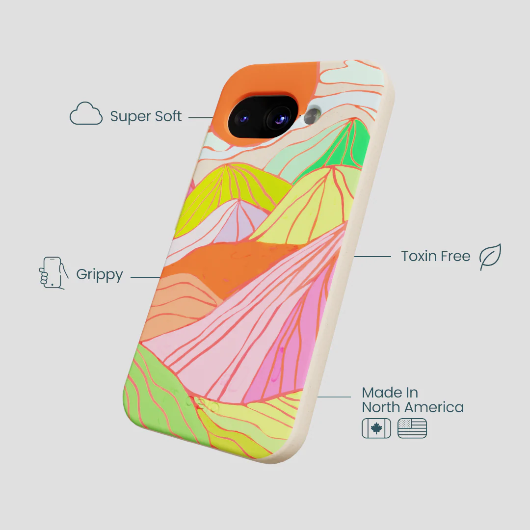 Seashell Chromatic Peaks Google Pixel 9a Case - Image 4