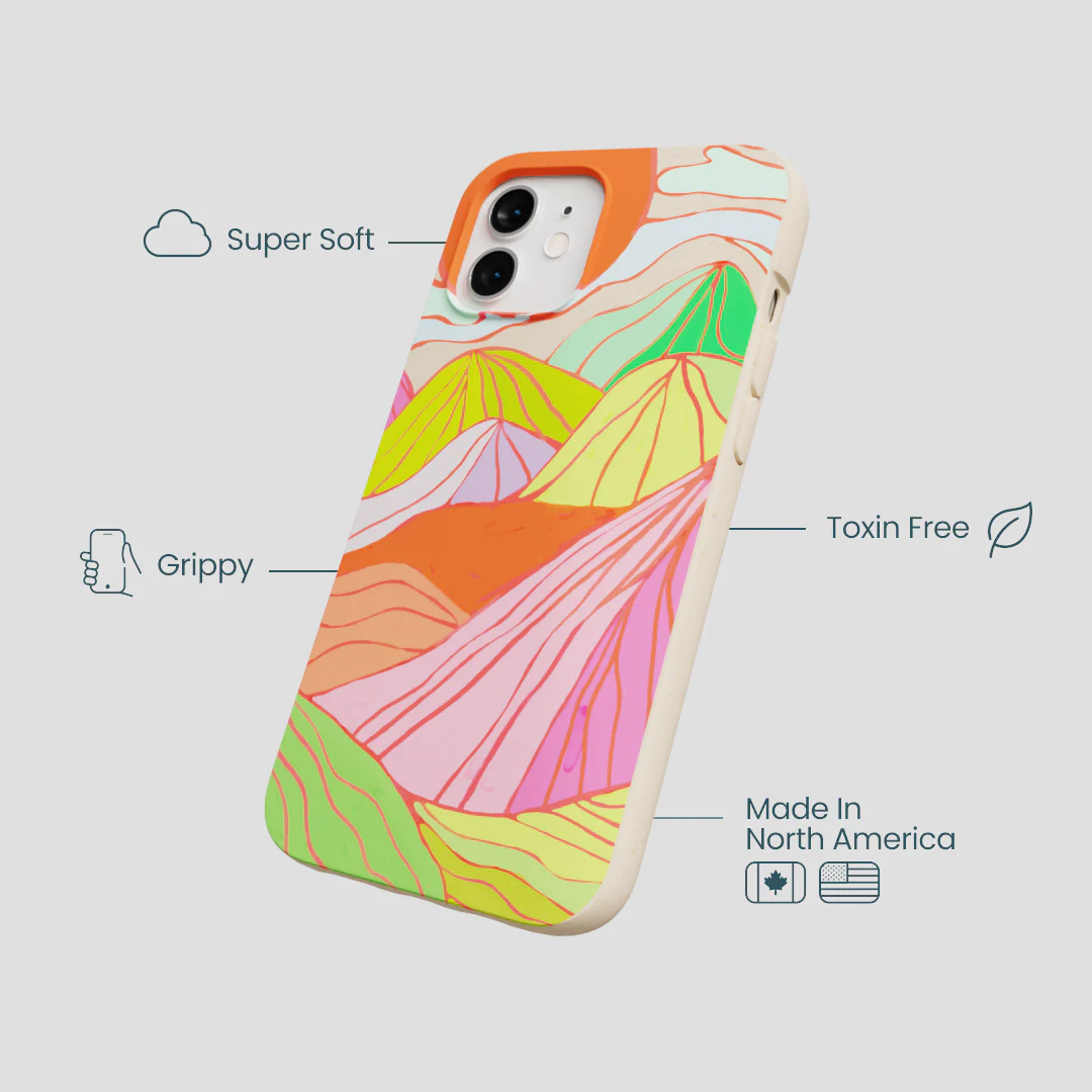 Seashell Chromatic Peaks iPhone 12/ iPhone 12 Pro Case - Image 4