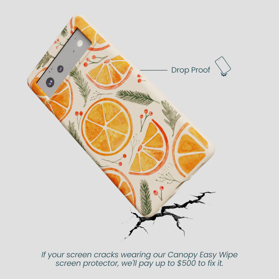 Seashell Citrus Cheer Google Pixel 6 Case - Image 5
