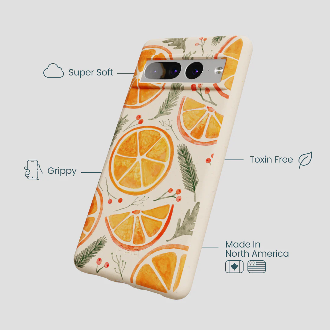 Seashell Citrus Cheer Google Pixel 7 Pro Case - Image 4
