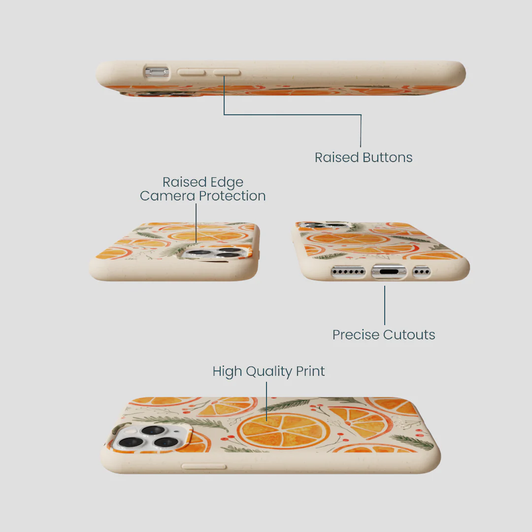 Seashell Citrus Cheer iPhone 11 Pro Case - Image 3