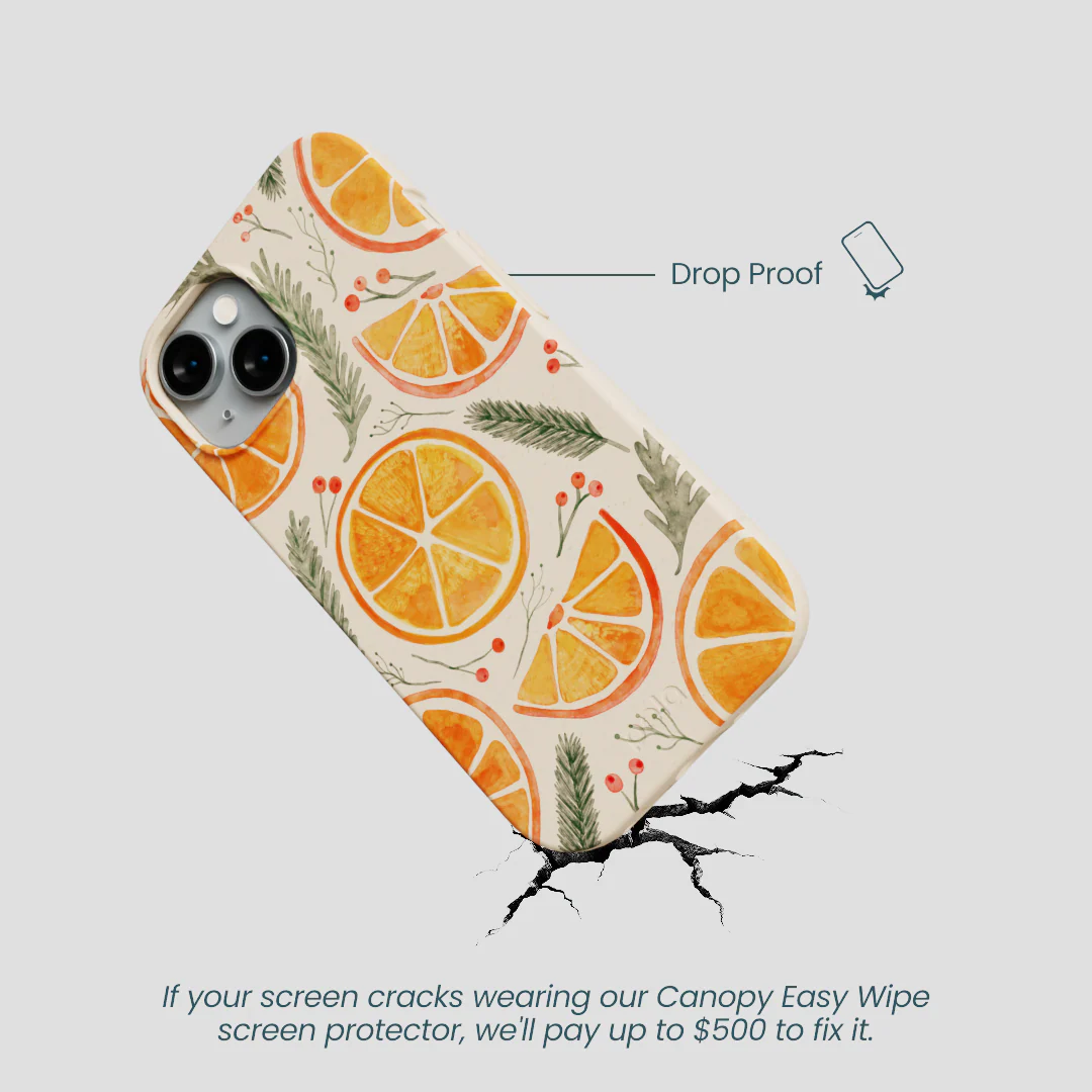 Seashell Citrus Cheer iPhone 14 Case - Image 5
