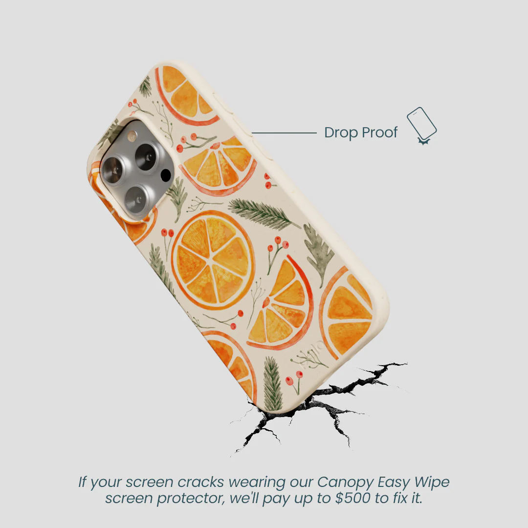 Seashell Citrus Cheer iPhone 16 Pro Case - Image 5