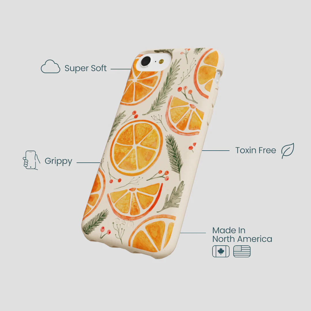 Seashell Citrus Cheer iPhone 6/6s/7/8/SE Case - Image 4