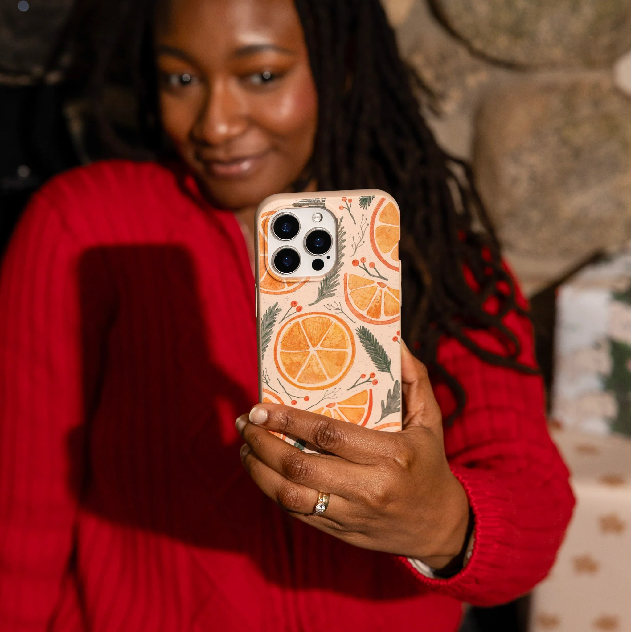 Seashell Citrus Cheer iPhone Air Case - Image 6